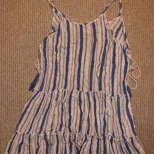 striped sun dress!!